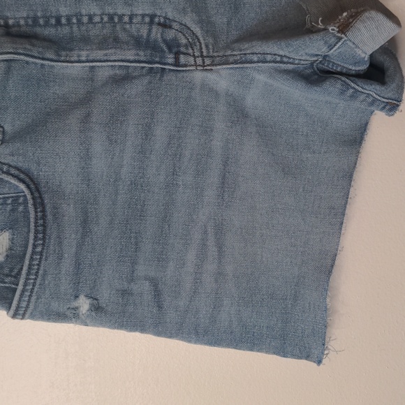 Madewell high-rise blue denim shorts NWT 29 - Picture 6 of 8